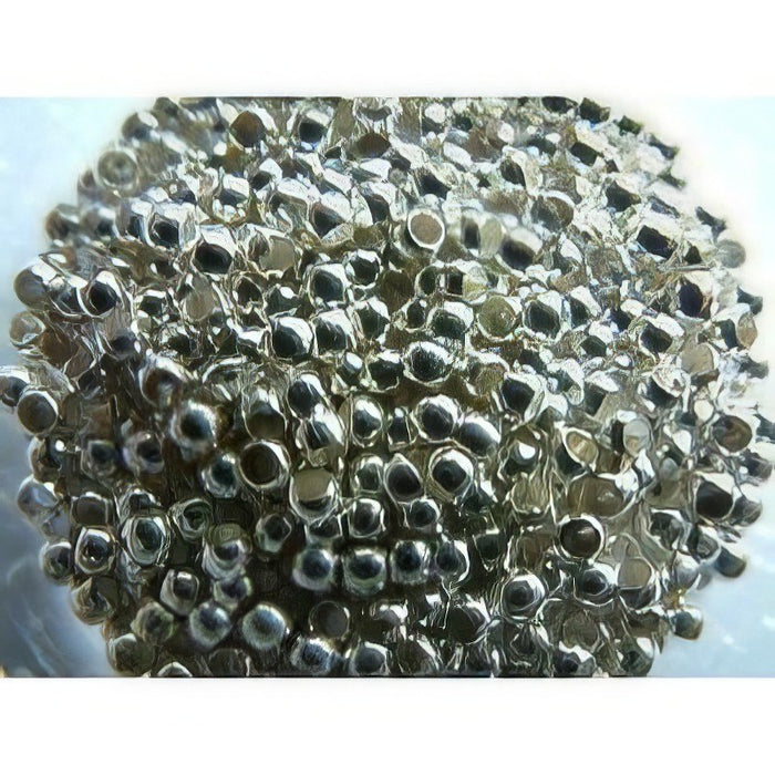 Quetschperlen Silber 2mm 100 Stück