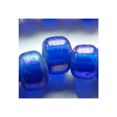 Buggi Glasperle Cobatlblau 10 Stück