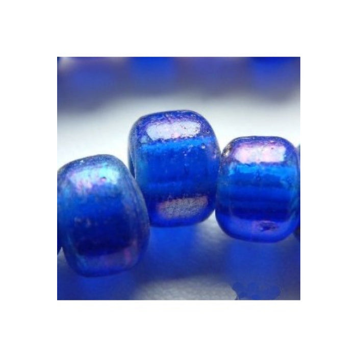 Buggi Glasperle Cobatlblau 10 Stück