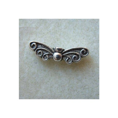 Anhänger Schmetterlings Flügel mini 14x5mm 5Stk