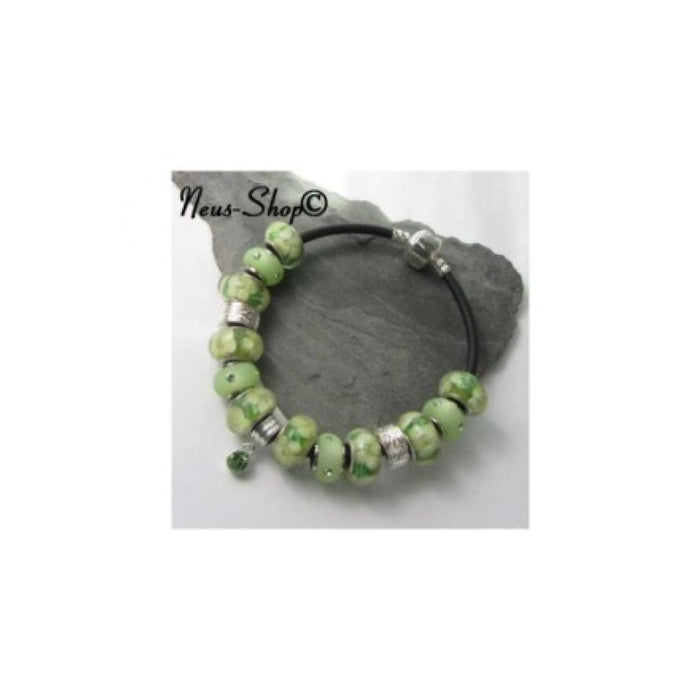 Schmuckset Armband Easy-Style Romantic green 18,19,20cm