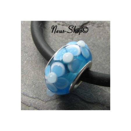 Easy-Style glas power flower blau  1 Stück