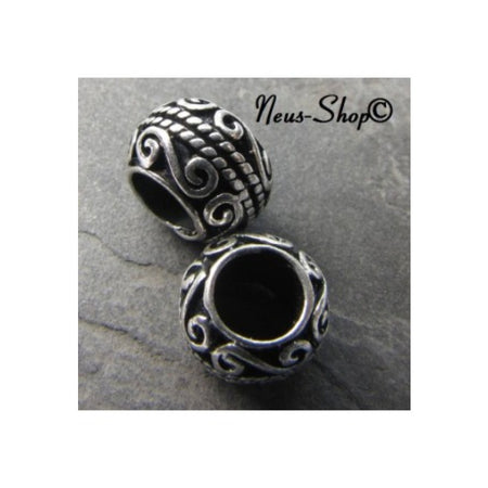 Easy style  Metallperle sayo 11x8mm 1 Stück