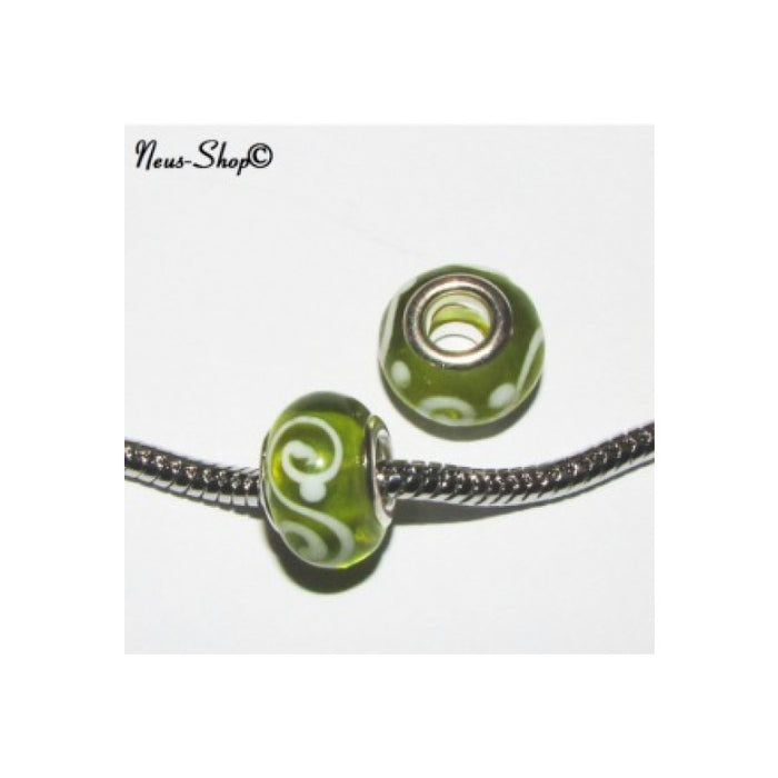 Easy style grün mit weissem  "S" 1 Stück