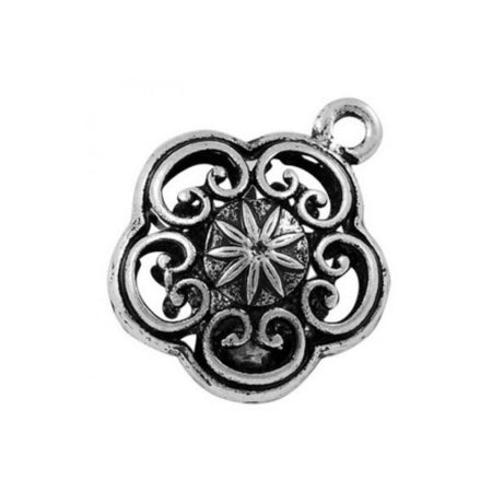 Anhänger Florina 20x24mm 1 Stück
