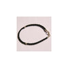 Armband Easy-Style Lederimitat geflochten schwarz 1 Stück in 19cm