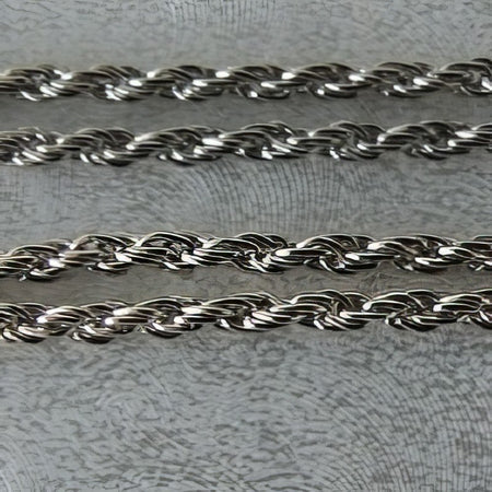 Brezel Kette fein 3mm x 1m