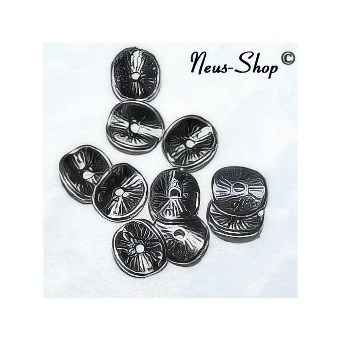 Münze gebogen 10mm 10 Stück