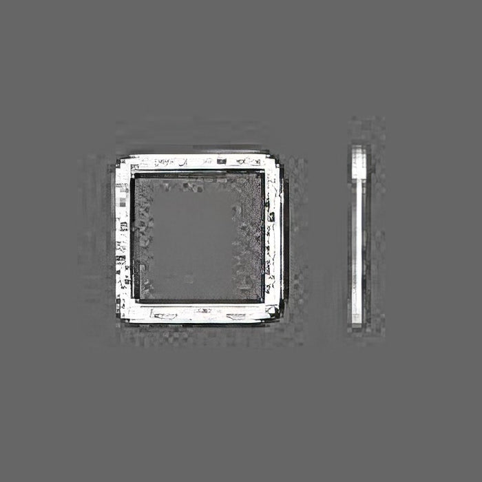 Quaderverbinder Versilbert gehämmert 20mm 10 Stück