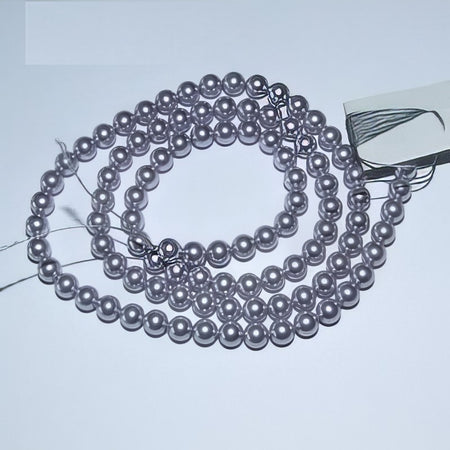 Swarovski Perlen lavendel 6mm 1 Strang ca 100 Stk
