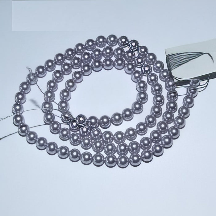 Swarovski Perlen lavendel 6mm 1 Strang ca 100 Stk