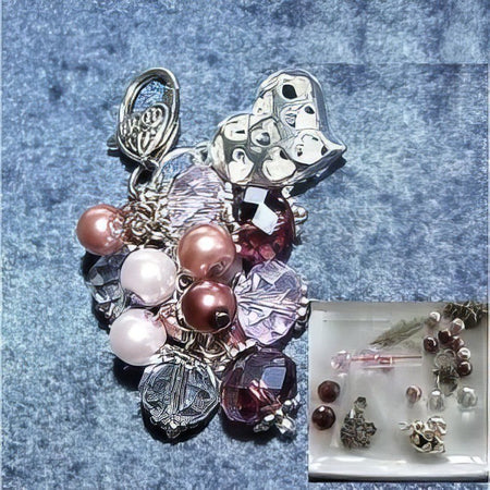 Schmuck-machen Set Tropfenanhänger move + Rollokette ca 90cm