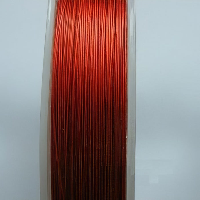 Edelstahldraht rot 0.38mm 100m