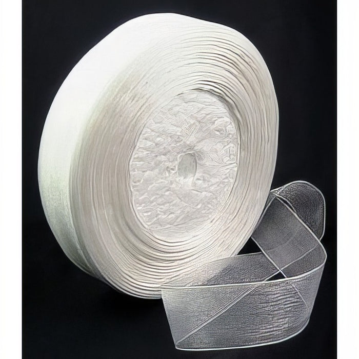 Organza 20mm weiss ca 45m