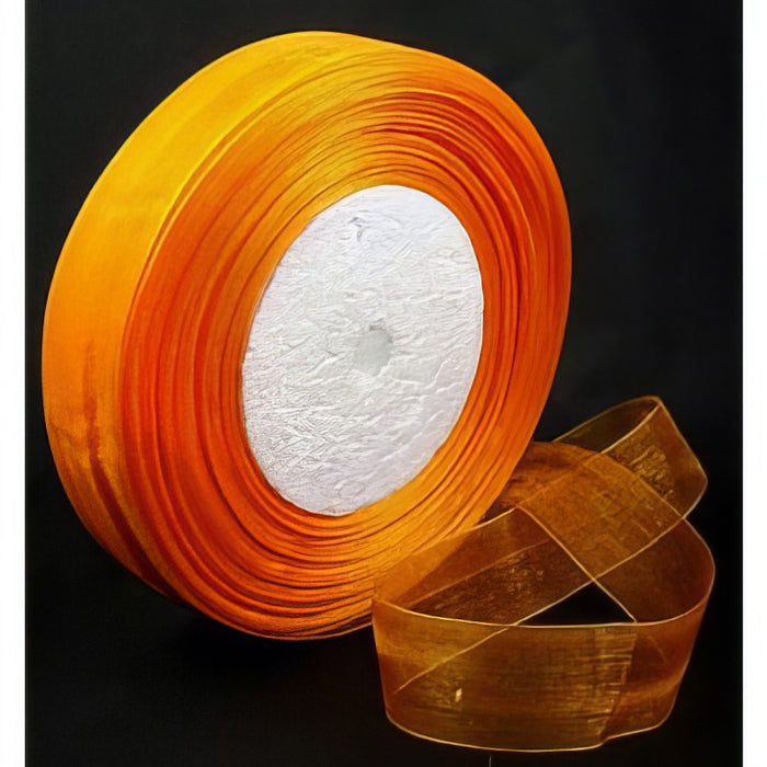 Organza 20mm orange ca 45m