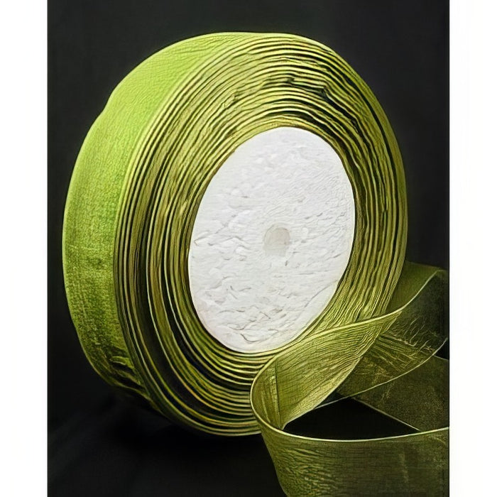 Organza 20mm olivegrün ca 45m