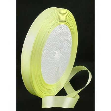 Satinband zitrone 10mm ca. 20m