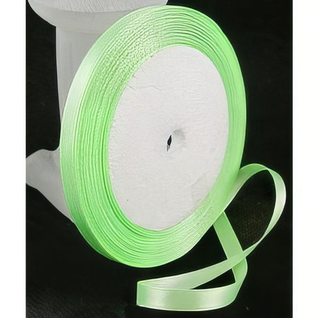 Satinband fresh grün 1 Rolle  6mm ca. 20m