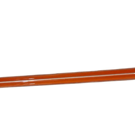 Moretti Glasstäbe transparent Filigrana orange 3 Stück ca 50-80gr.