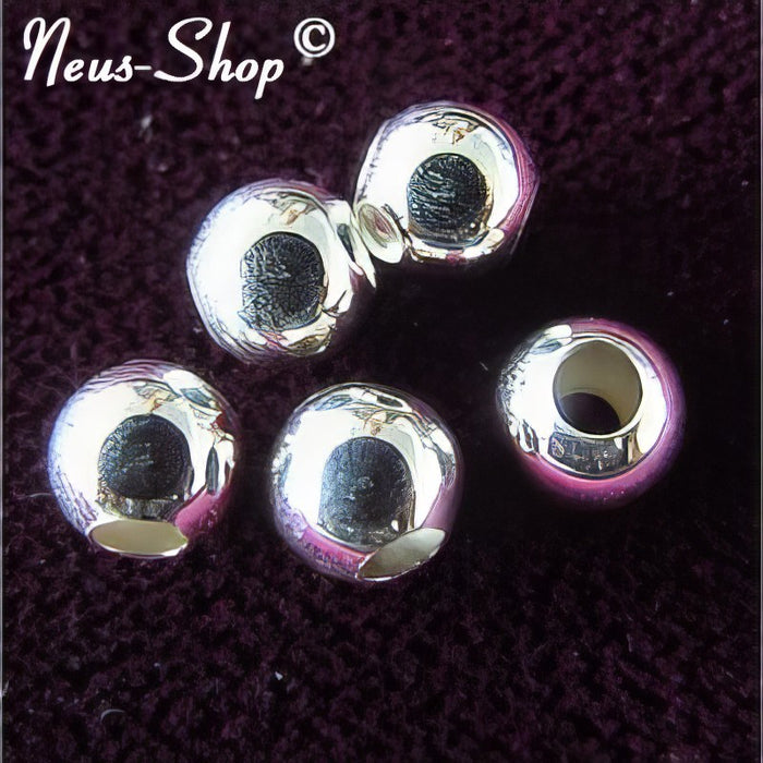 Silberperle 925 Silber 8mm 1 Stück