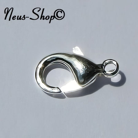 xxl Karabiner 15 mm silber 10 Stück