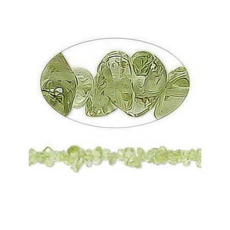 Peridot Splitter  1 Strang ca.90cm