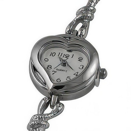 Armband Uhr Easy-Style Herz 19cm+ Verlängerung 1 Stück