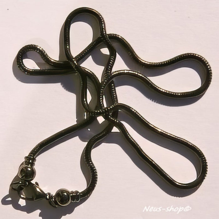 Halskette Easy-Style, mit Gewinde schwarz Top 50cm