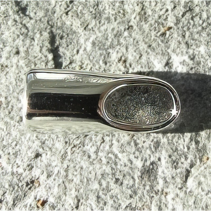 Kord-Ende 16.9x17.3mm Loch innen 5.5mm  2 Stück