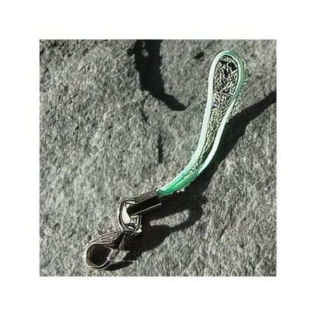 Handyhänger grün mit Karabiner 1 Stück