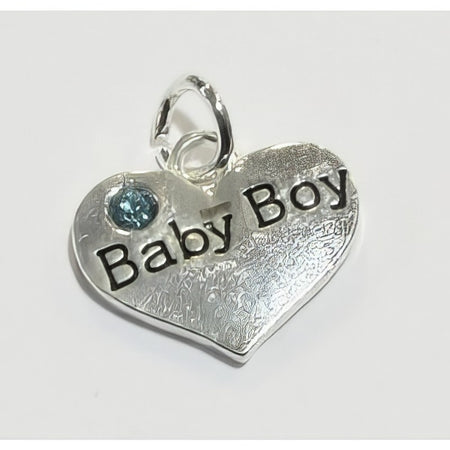 Anhänger Herz Baby Boy  1 Stück