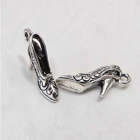 Anhänger Stöckel Schuh 21.6x4x8.8mm 10 Stück