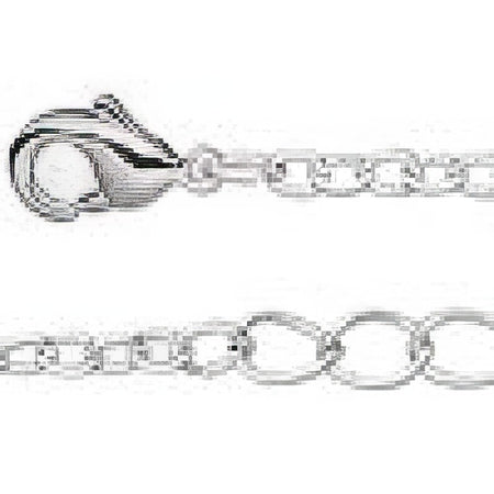 Basis Kette 2.5mm Glieder Länge 90 cm 2 Stück