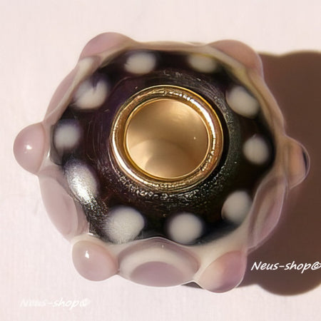 Easy style Perle dunkel violett Punkte Toppreis – Bild 2