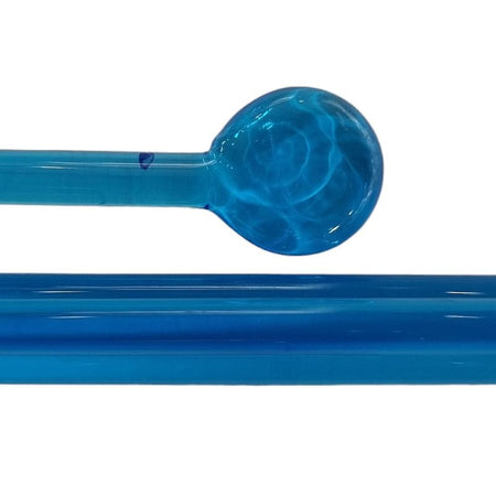 Moretti Glasstäbe mittel Aquamarin Trans 3 Stück