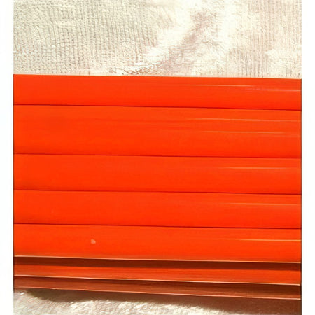 Moretti Glasstäbe Orange Opak ca 1m= 3 Stück Effetre/Murano