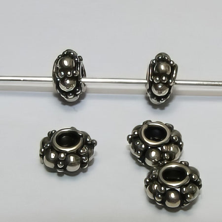 Barbara 925 Silber Perle 3x5mm 5 Stück