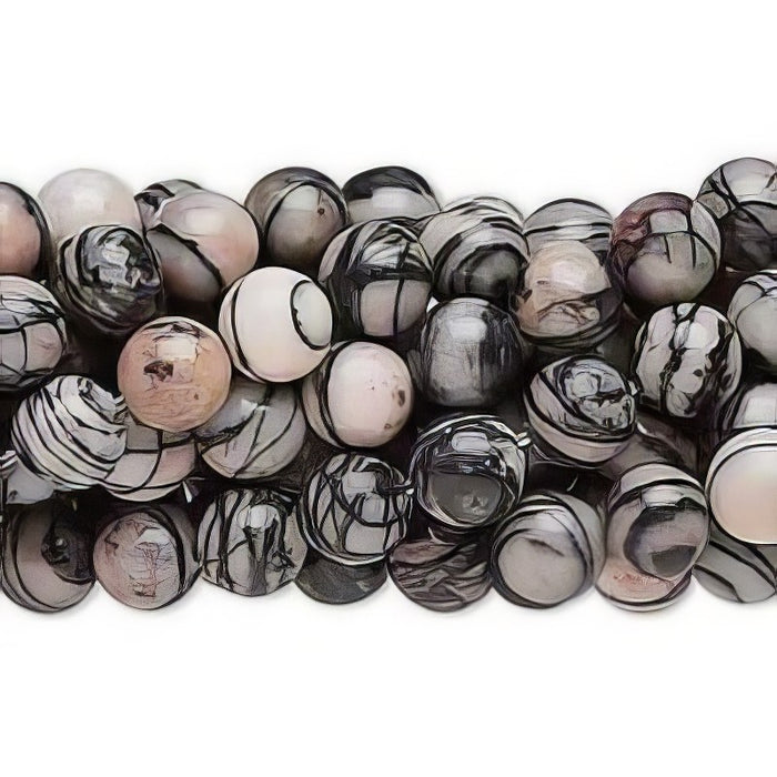 Silk Stone 8mm 1 Strang