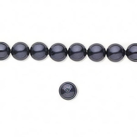 Swarovski Perlen Dunkelviolett 6mm 1 Strang ca 100 Stk