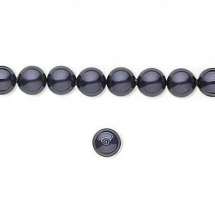 Swarovski Perlen Dunkelviolett 8mm 1 Strang ca 50 Stk