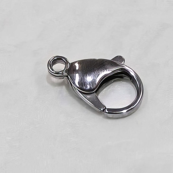 xlKarabiner gross Edelstahl 19x12mm 50 Stück