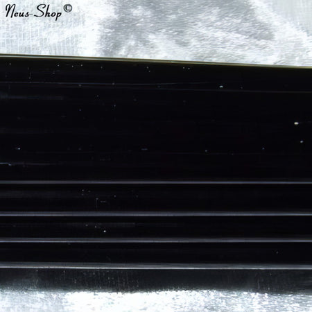XL Moretti Glasstäbe schwarz 1 Kilo Effetre Murano
