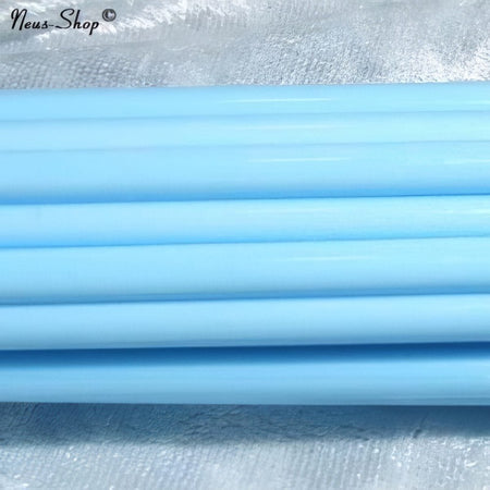 XL Moretti Glasstäbe hellblau Opak  1 Kilo Effetre Murano