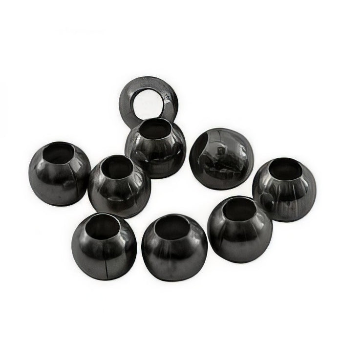 XL Metallperle schwarz 4 mm 100 Stück