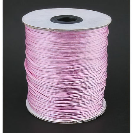 Satinband Pink 2mm rund/ 1m