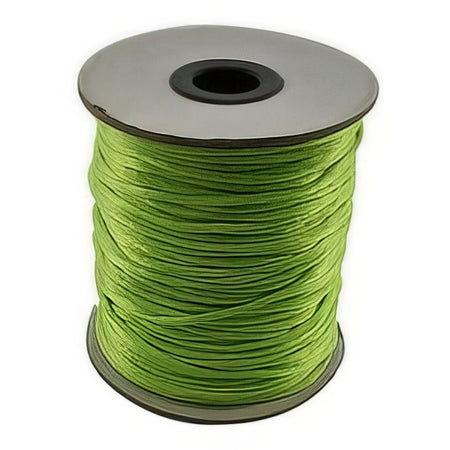Satinband grün 2mm rund/ 1m
