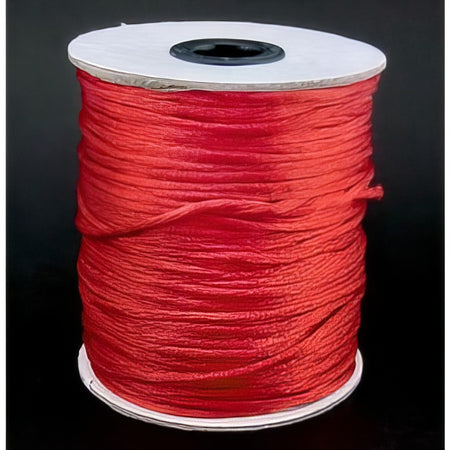 Satinband rot 2mm rund/ 1m