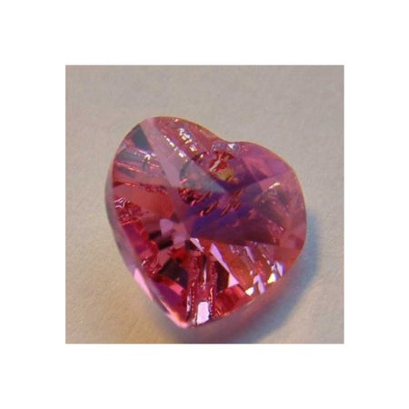 Swarovski Herz Rosa AB 10mm 2 Stück
