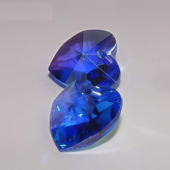 Swarovski Herz Sapphire AB 10mm 1 Stück