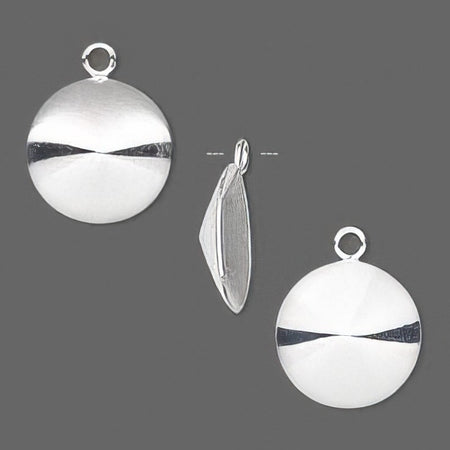 Fassung für  Rivoli 925 Silber 14mm 1 Stück
